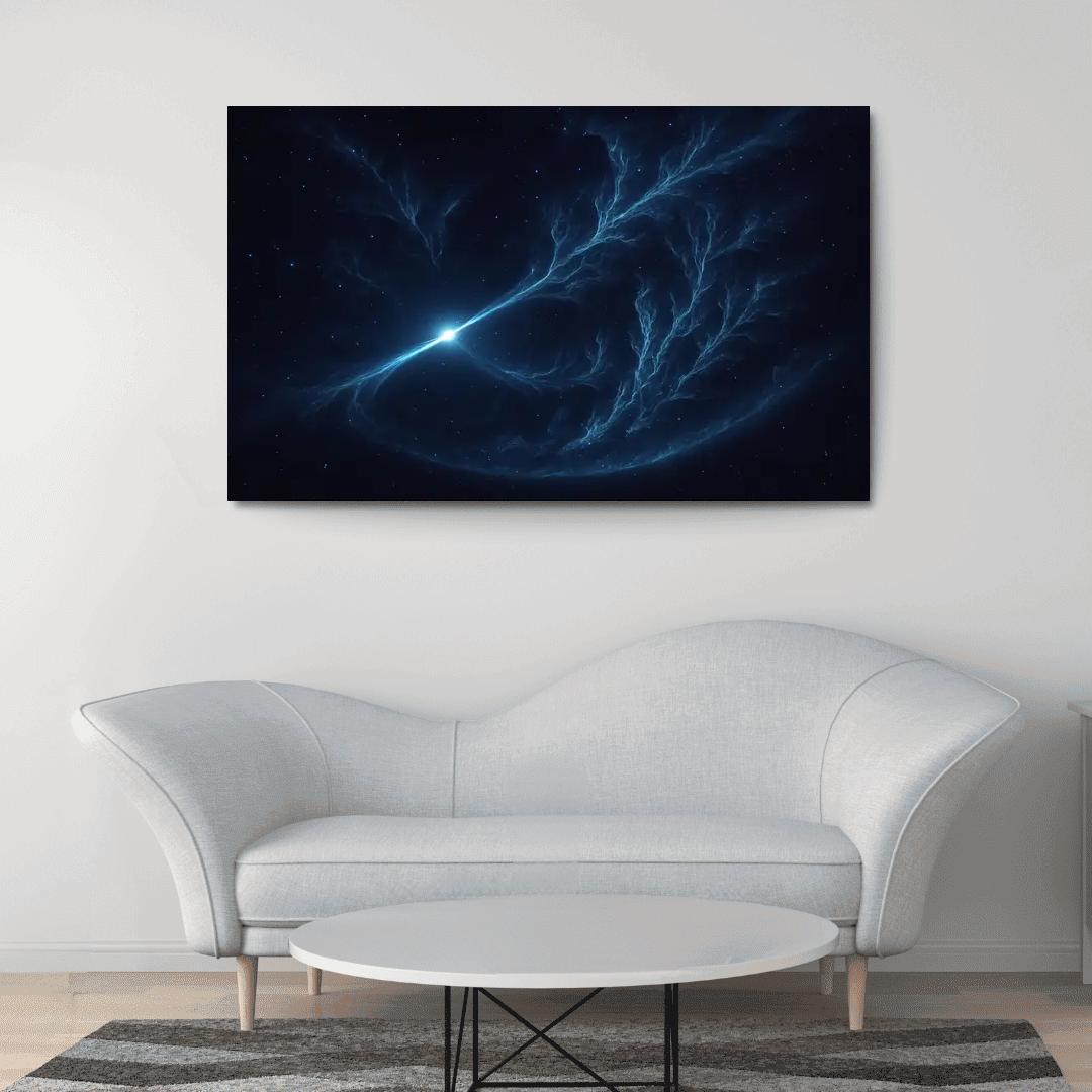 The Whispering Forest Of Pulsar Winds wall decor