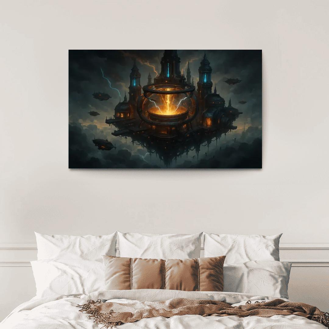 The Skyward Crucible Engine one-piece frames