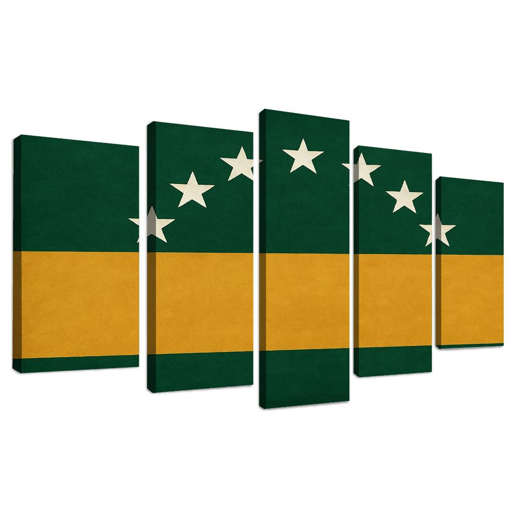 Seven Stars Desert Union Standard oil paintings frame