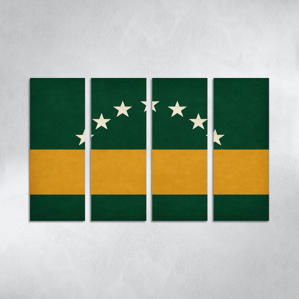 Seven Stars Desert Union Standard oil paintings frame