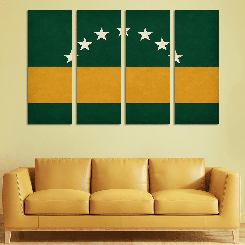 Seven Stars Desert Union Standard oil paintings frame