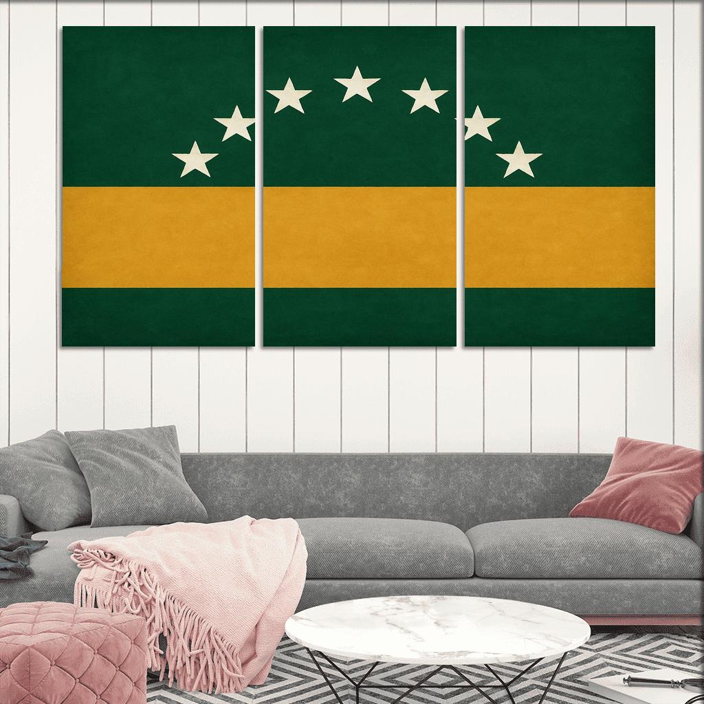 Seven Stars Desert Union Standard oil paintings frame