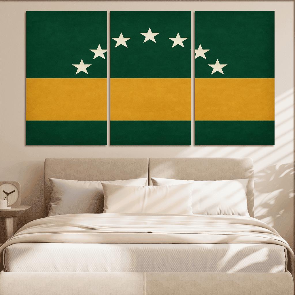 Seven Stars Desert Union Standard oil paintings frame