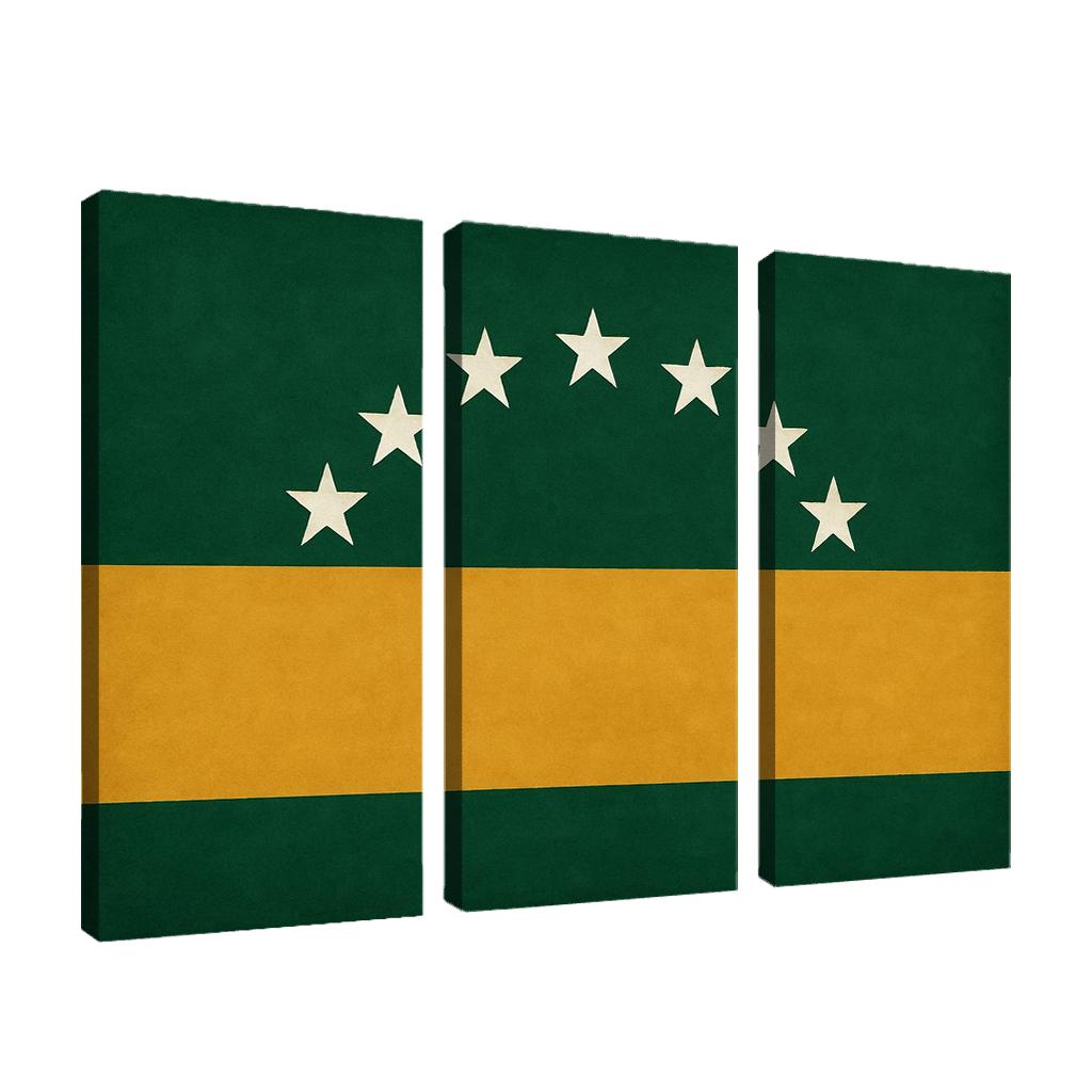 Seven Stars Desert Union Standard oil paintings frame