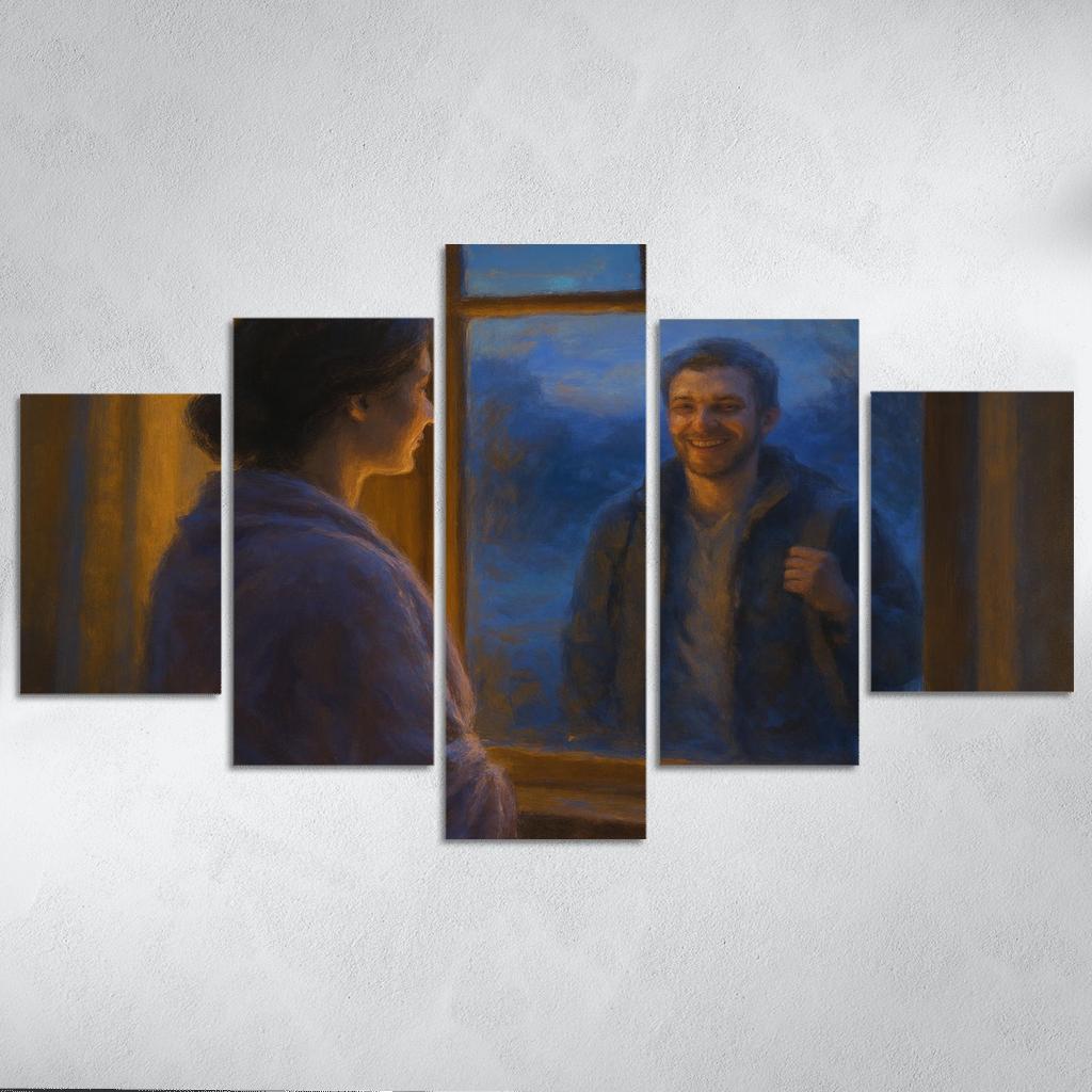 Window Of Returning Light framed paintings