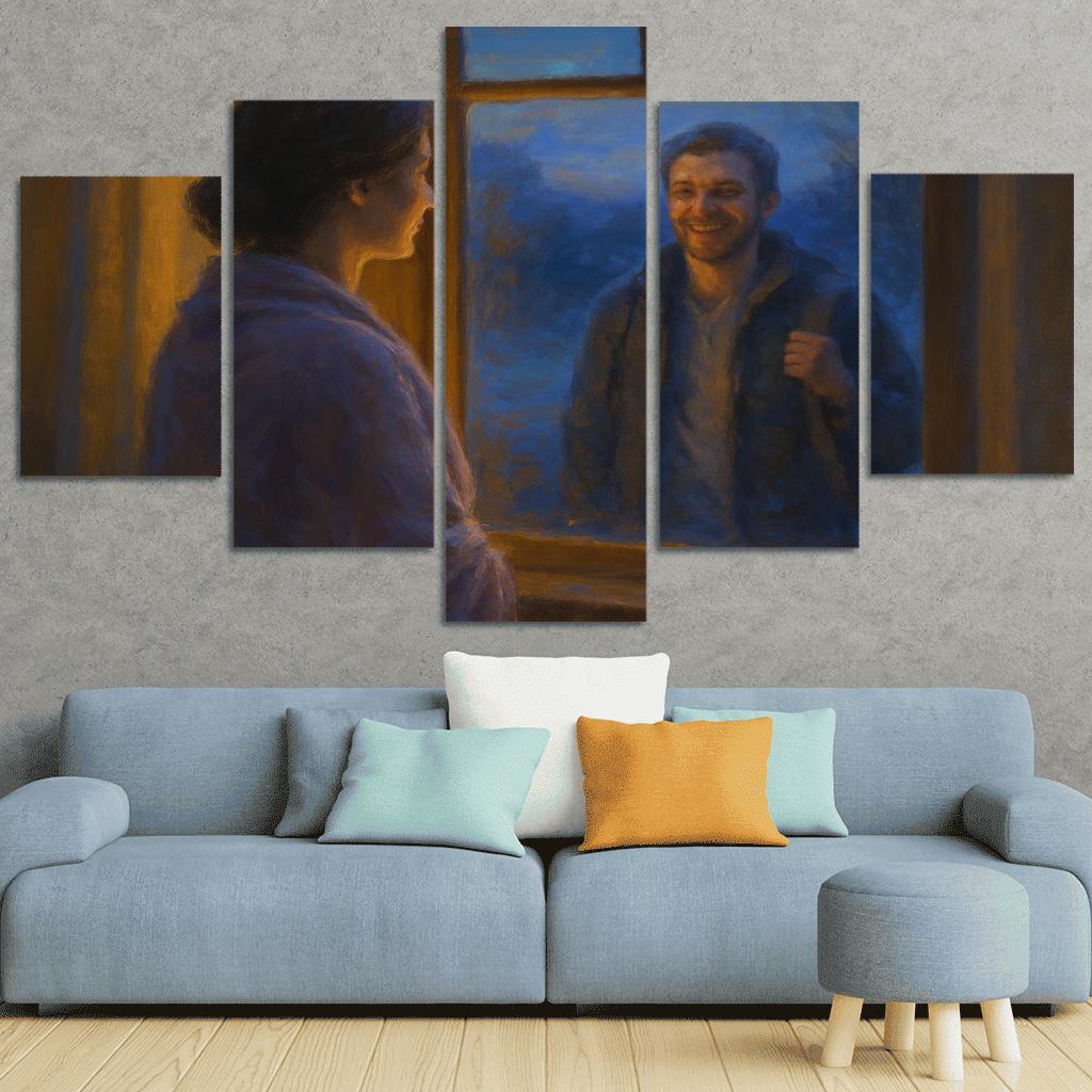 Window Of Returning Light framed paintings