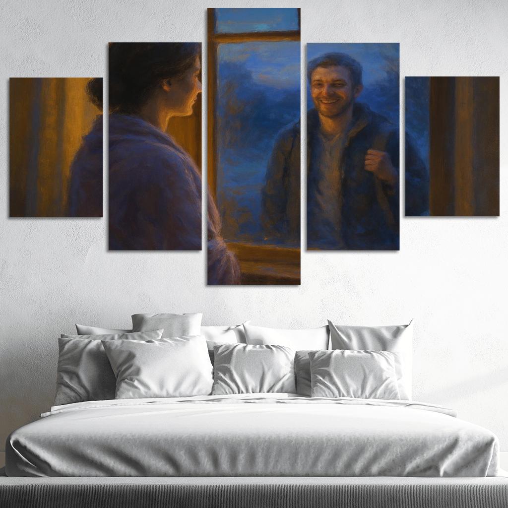 Window Of Returning Light framed paintings