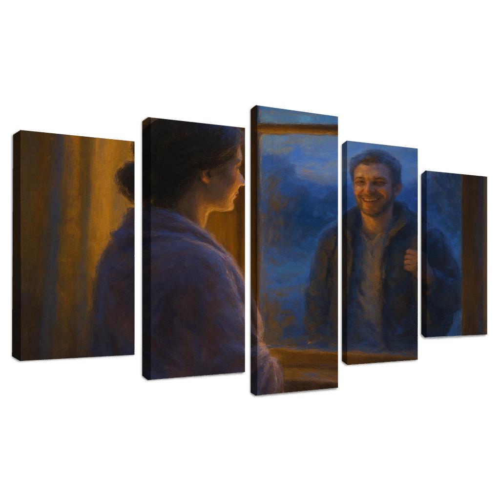 Window Of Returning Light framed paintings