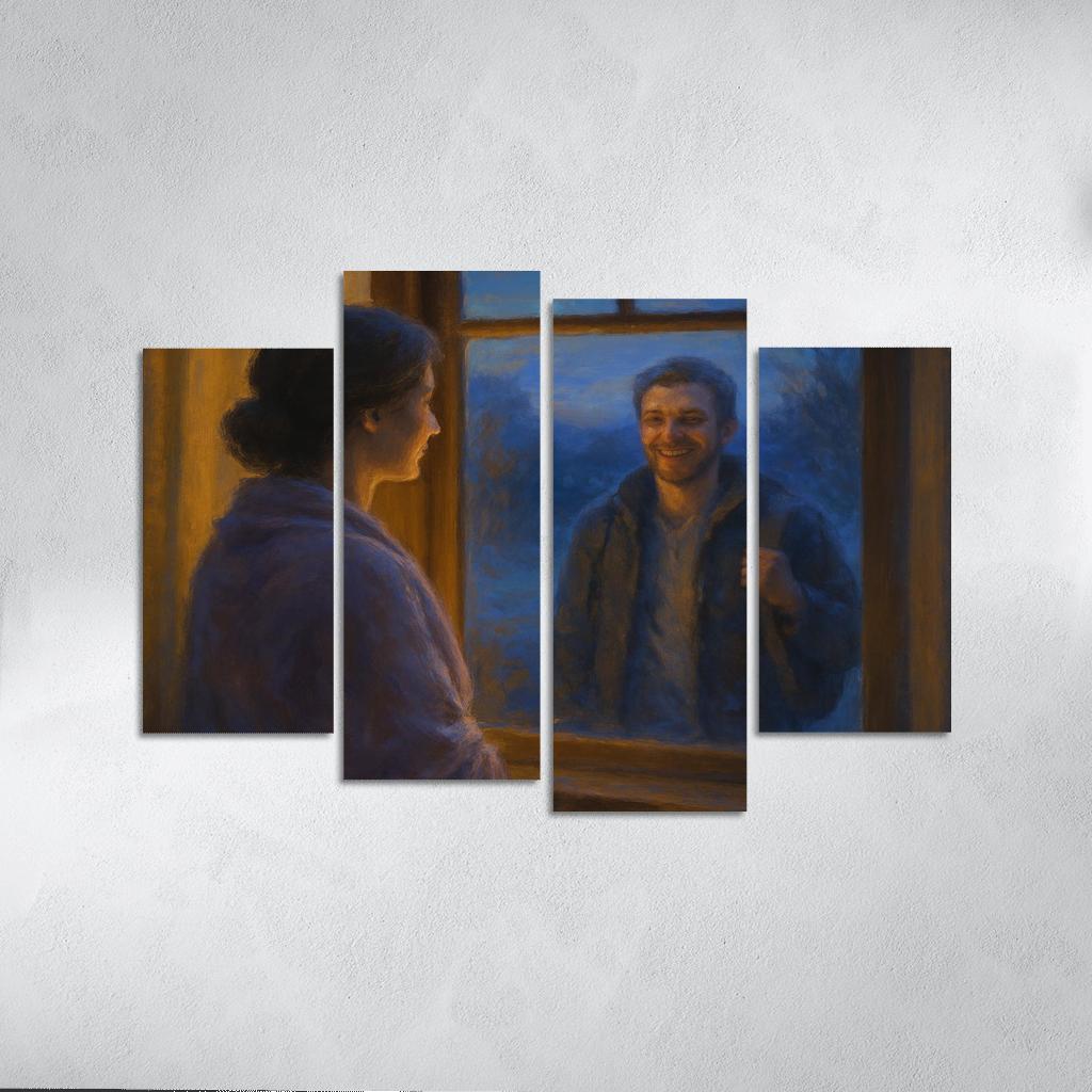 Window Of Returning Light framed paintings