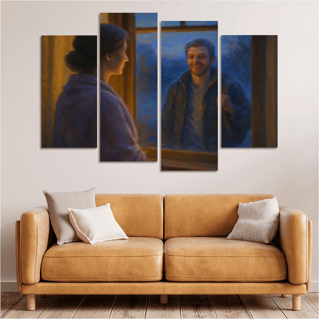 Window Of Returning Light framed paintings