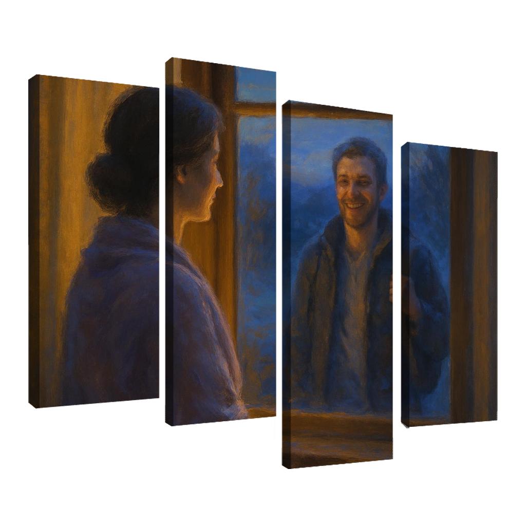 Window Of Returning Light framed paintings
