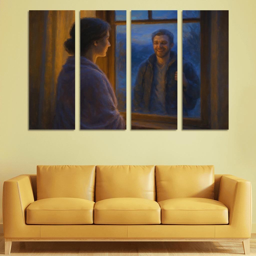 Window Of Returning Light framed paintings
