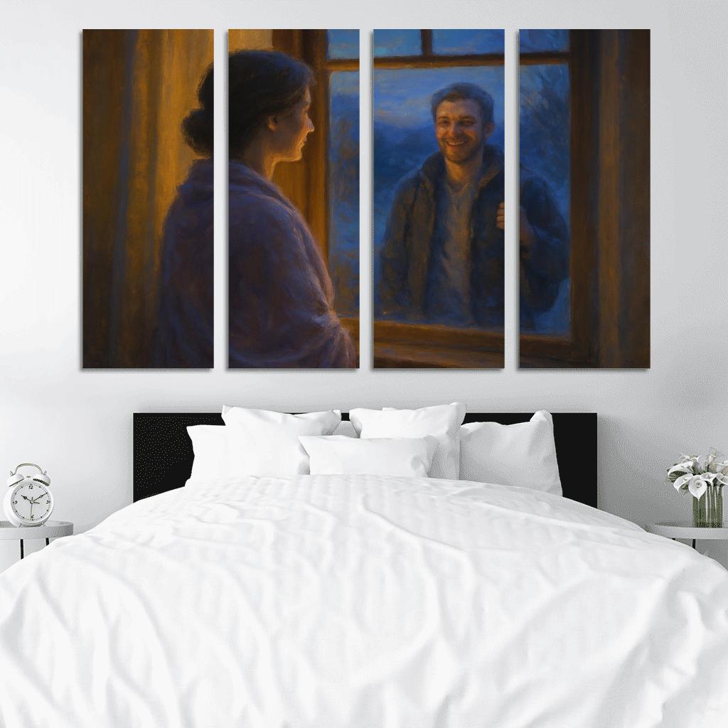 Window Of Returning Light framed paintings