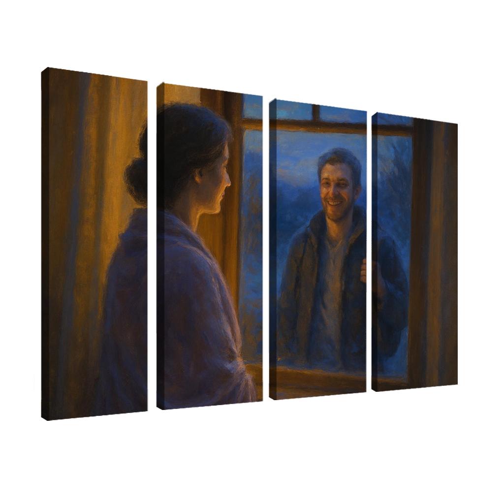 Window Of Returning Light framed paintings