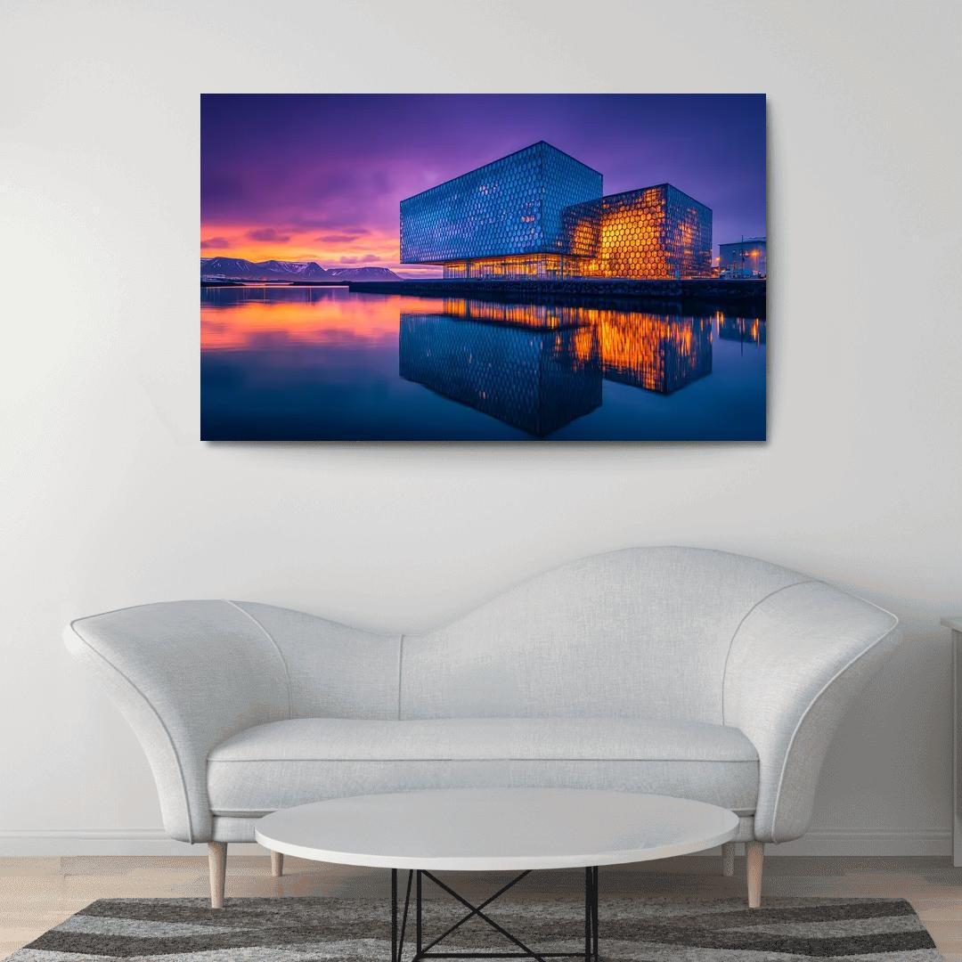 Harpa Concert Hall Reykjavik art trends