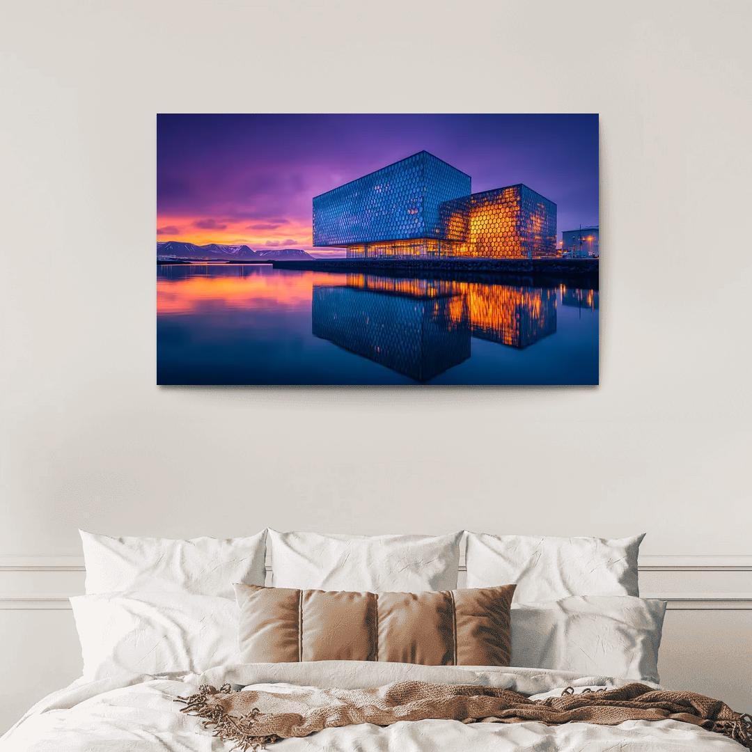 Harpa Concert Hall Reykjavik art trends