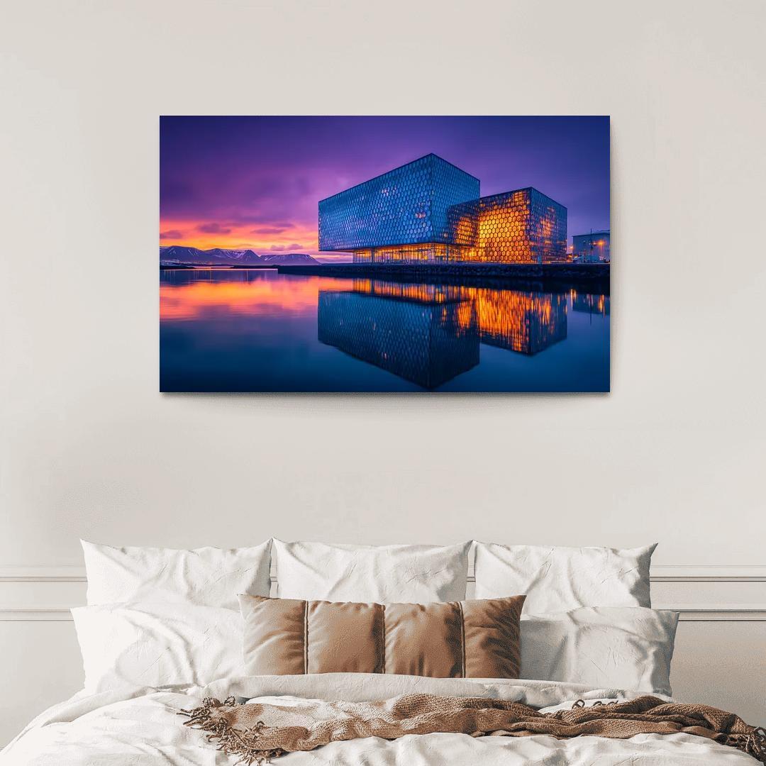 Harpa Concert Hall Reykjavik art trends