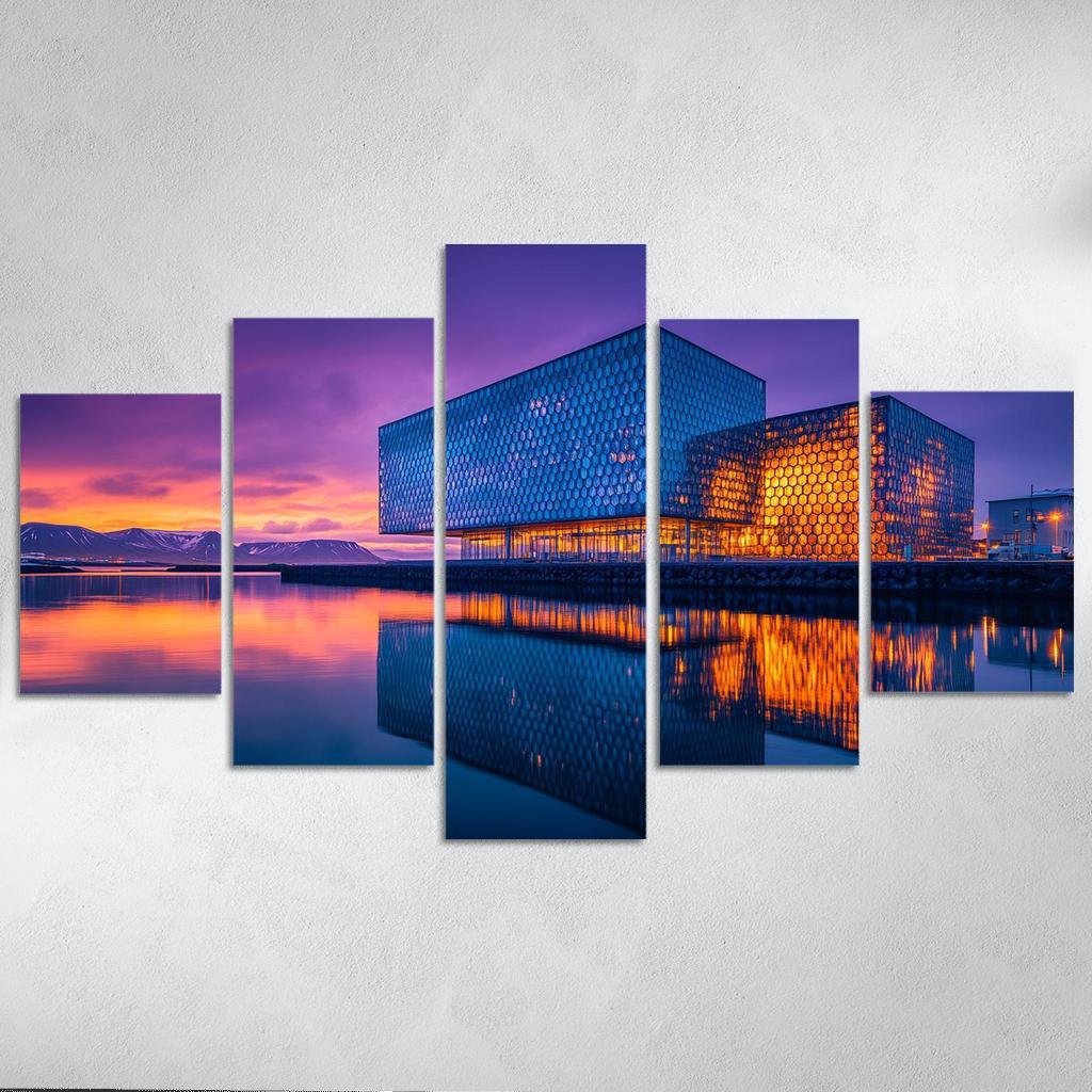 Harpa Concert Hall Reykjavik art trends