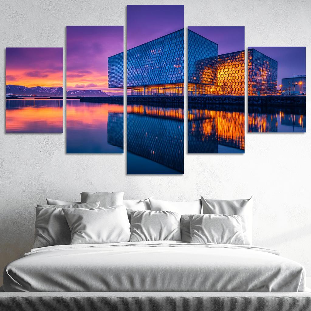 Harpa Concert Hall Reykjavik art trends