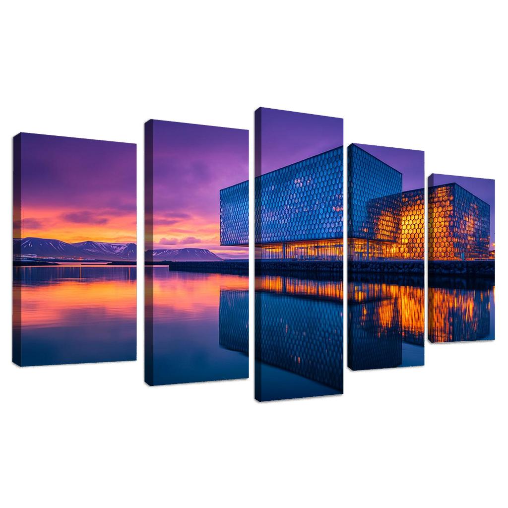 Harpa Concert Hall Reykjavik art trends