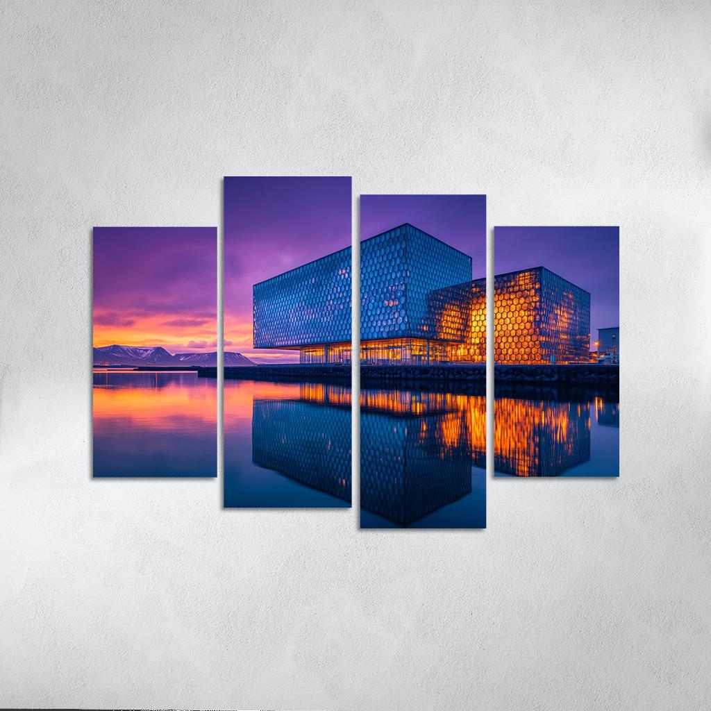 Harpa Concert Hall Reykjavik art trends