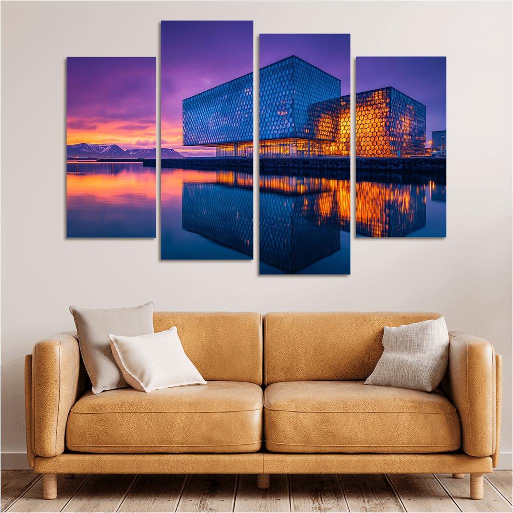 Harpa Concert Hall Reykjavik art trends