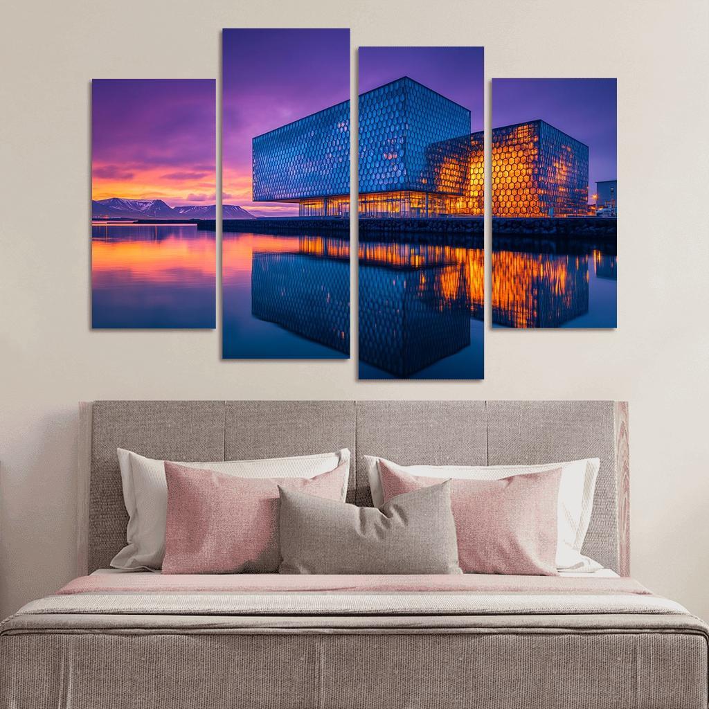 Harpa Concert Hall Reykjavik art trends