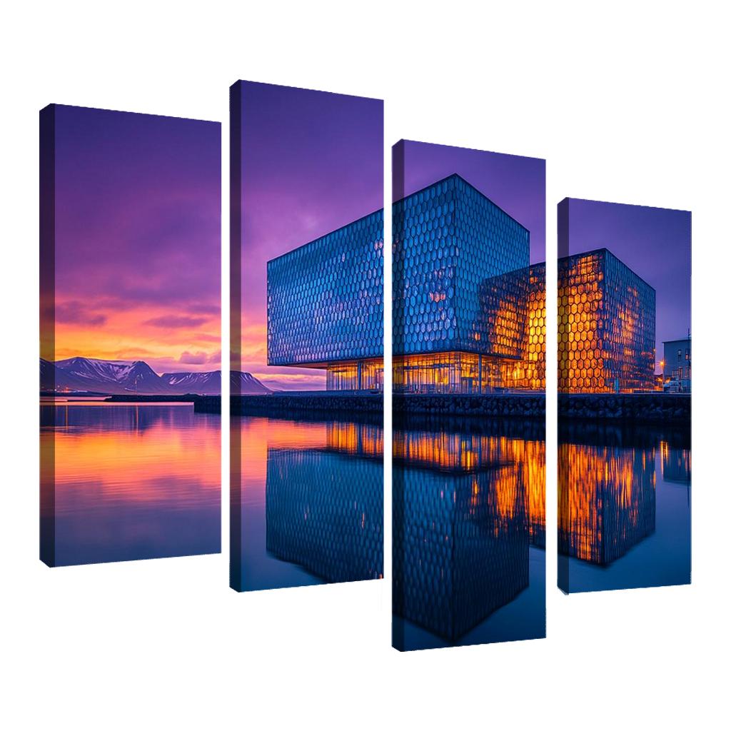 Harpa Concert Hall Reykjavik art trends