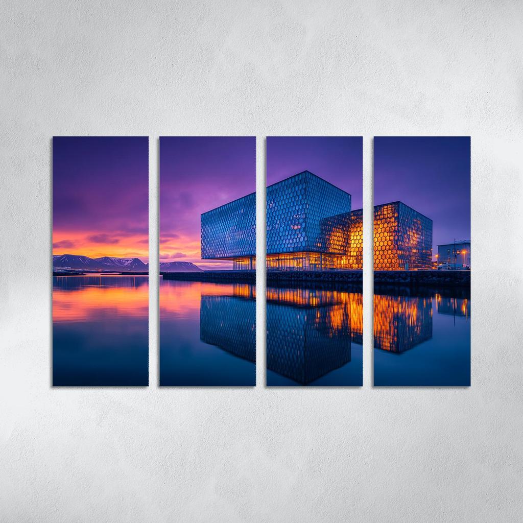 Harpa Concert Hall Reykjavik art trends