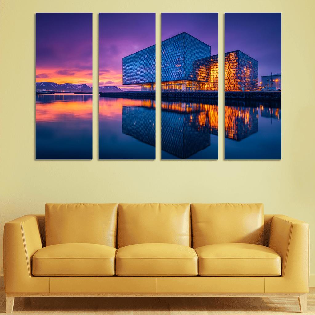 Harpa Concert Hall Reykjavik art trends