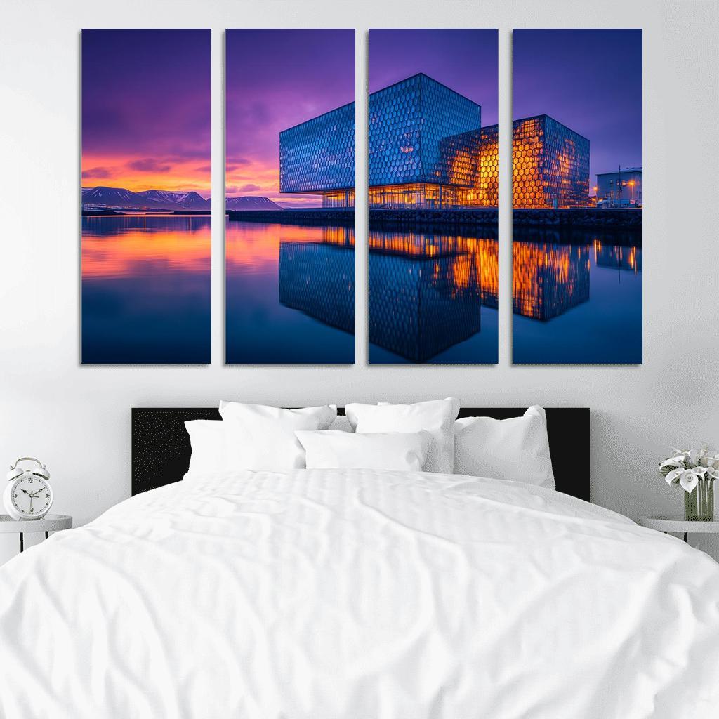 Harpa Concert Hall Reykjavik art trends