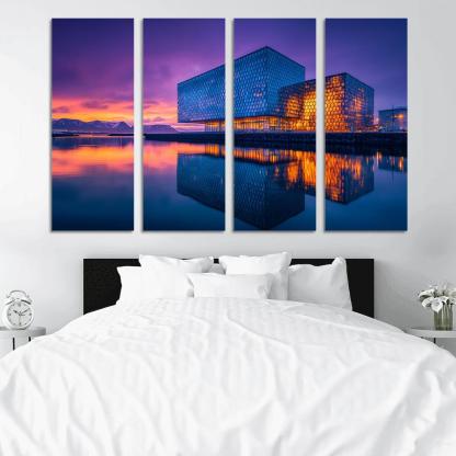 Harpa Concert Hall Reykjavik art trends