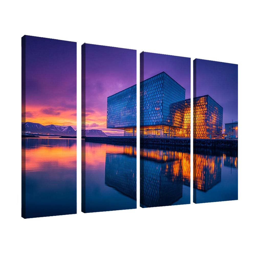 Harpa Concert Hall Reykjavik art trends