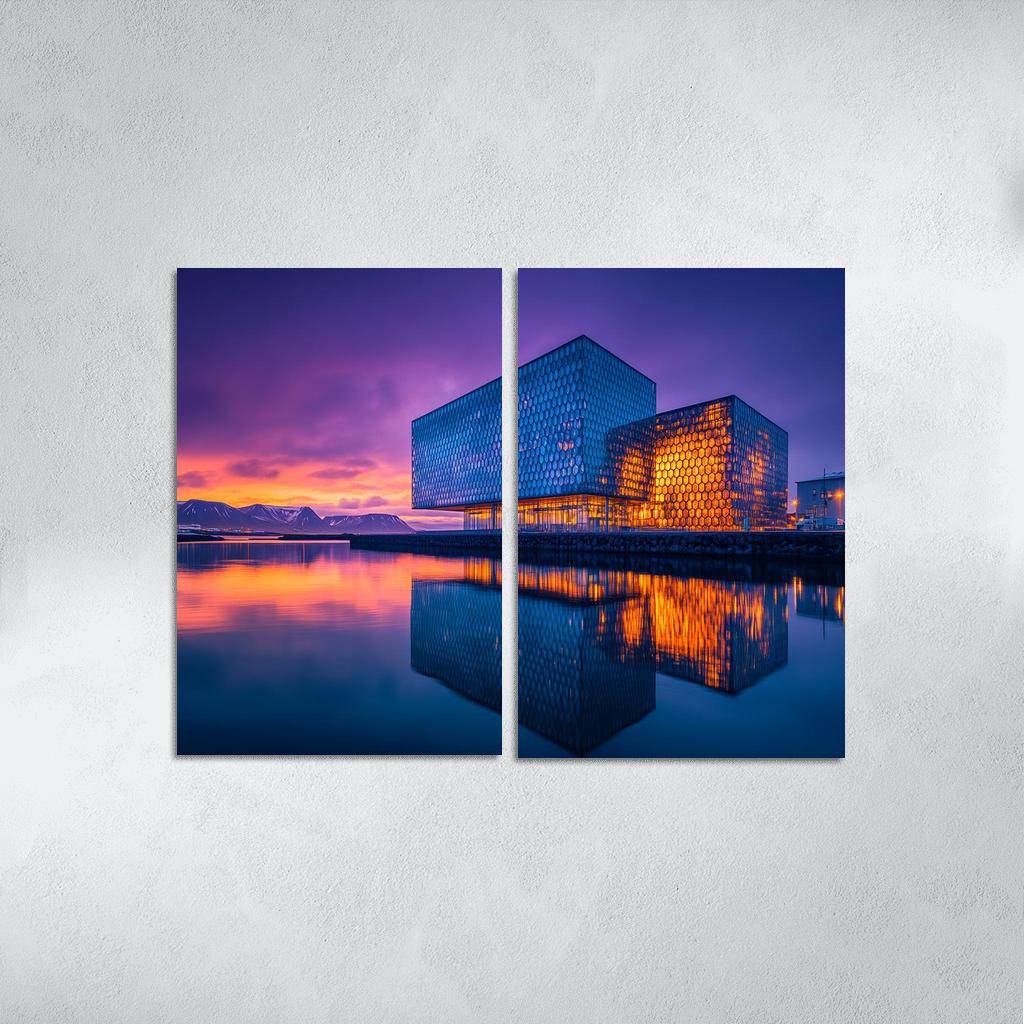 Harpa Concert Hall Reykjavik art trends