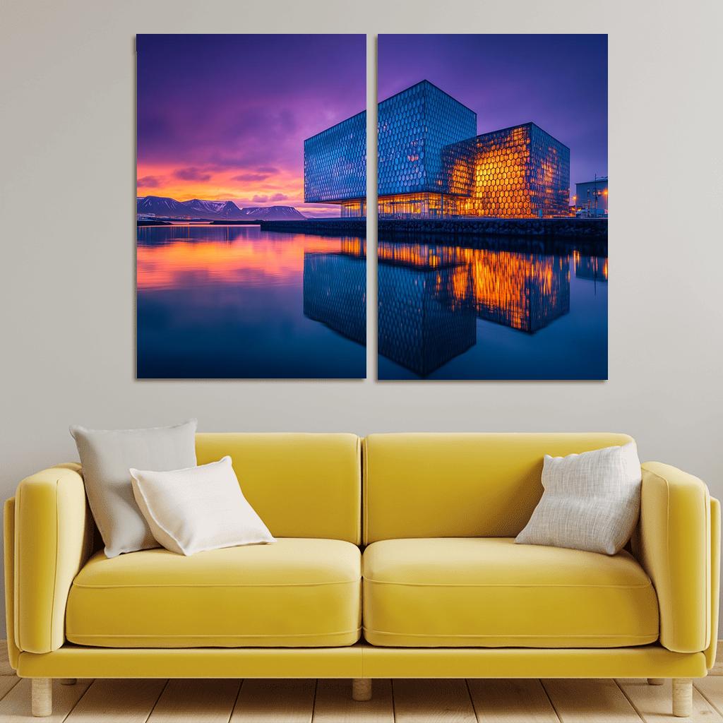 Harpa Concert Hall Reykjavik art trends