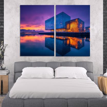 Harpa Concert Hall Reykjavik art trends