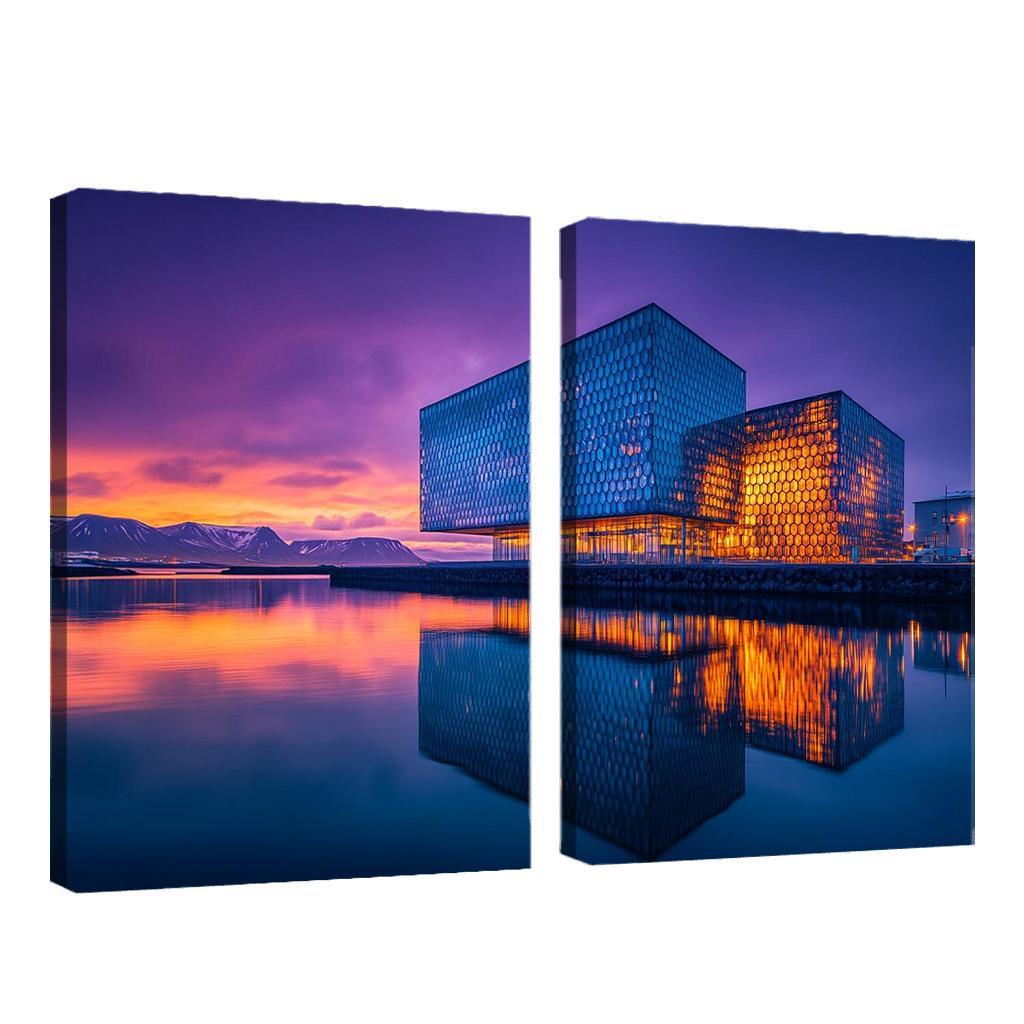 Harpa Concert Hall Reykjavik art trends