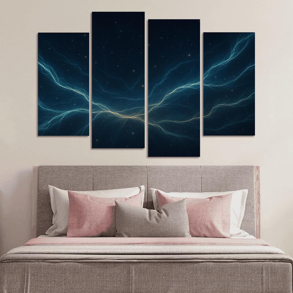 Whispers From Interstellar Plasma Filaments premium artwork frames