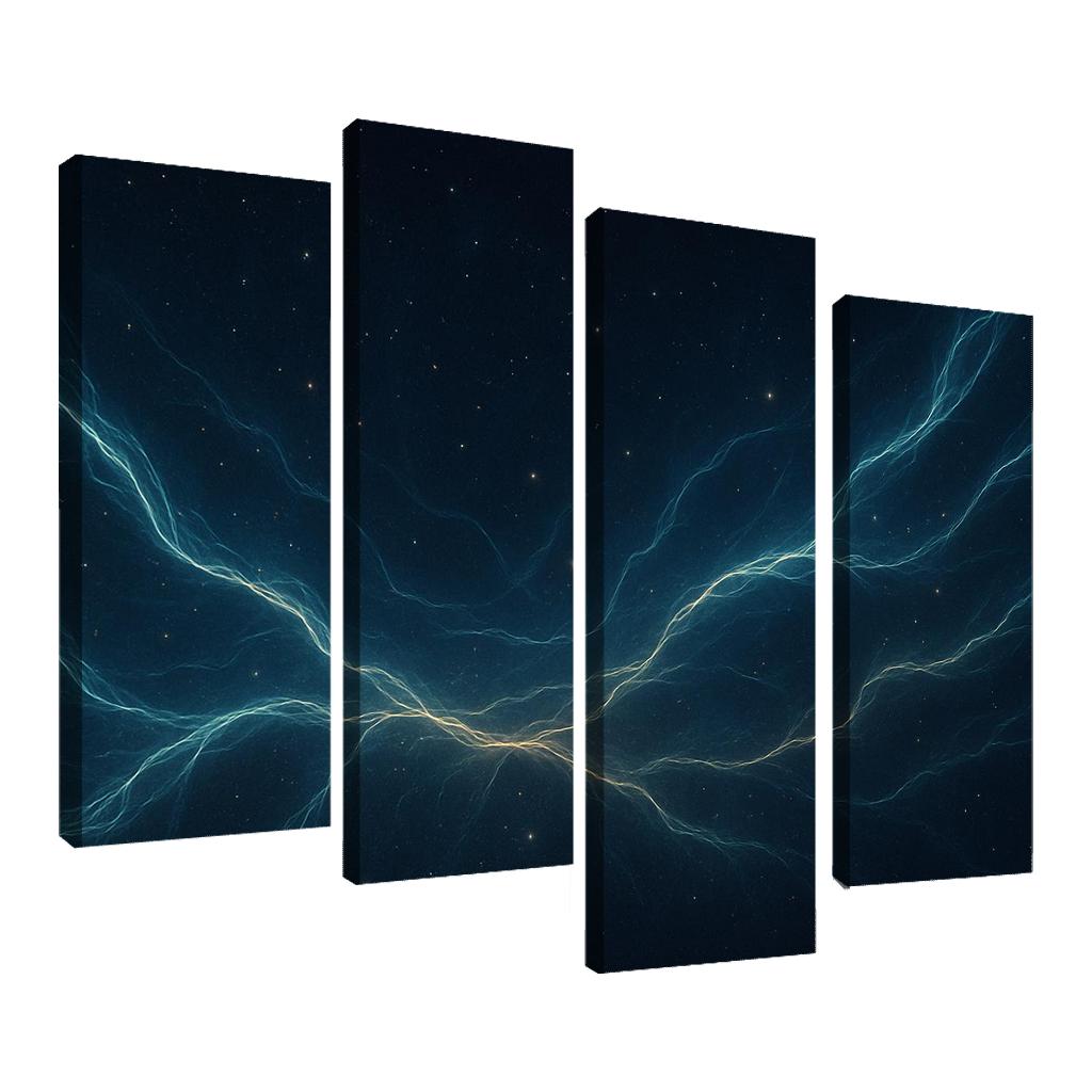 Whispers From Interstellar Plasma Filaments premium artwork frames