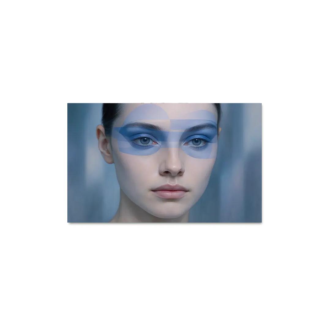 Chromatic Veil Eye Geometry modern paintings frame