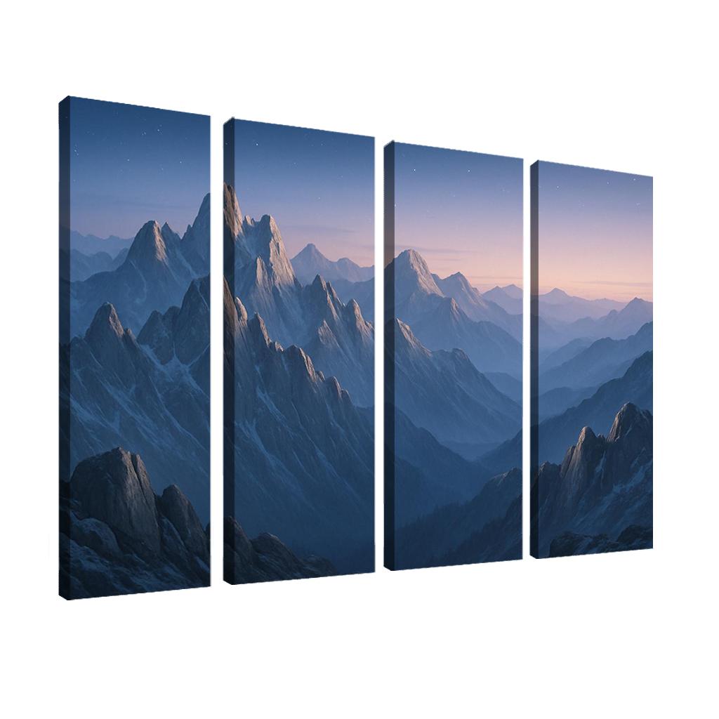Celestial Dawn Over Frosted Granite Range wall decor