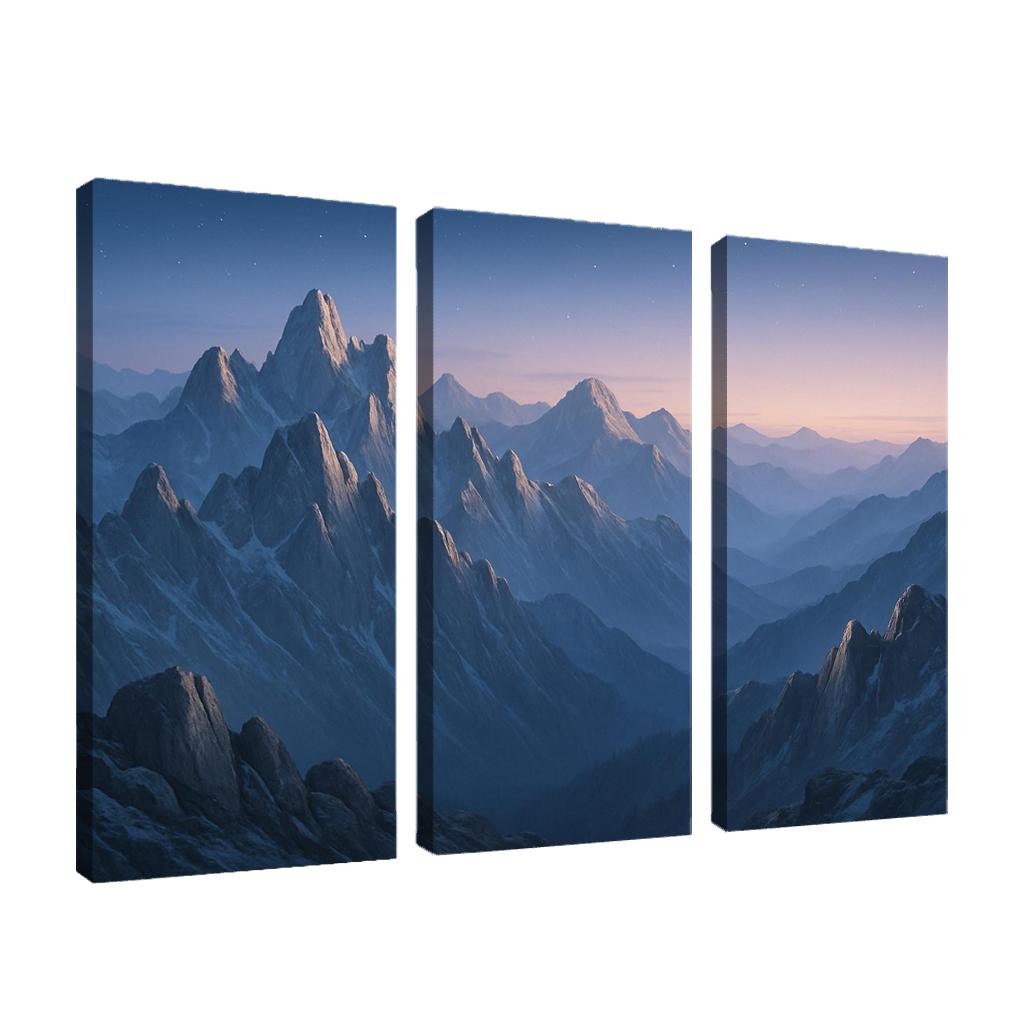 Celestial Dawn Over Frosted Granite Range wall decor