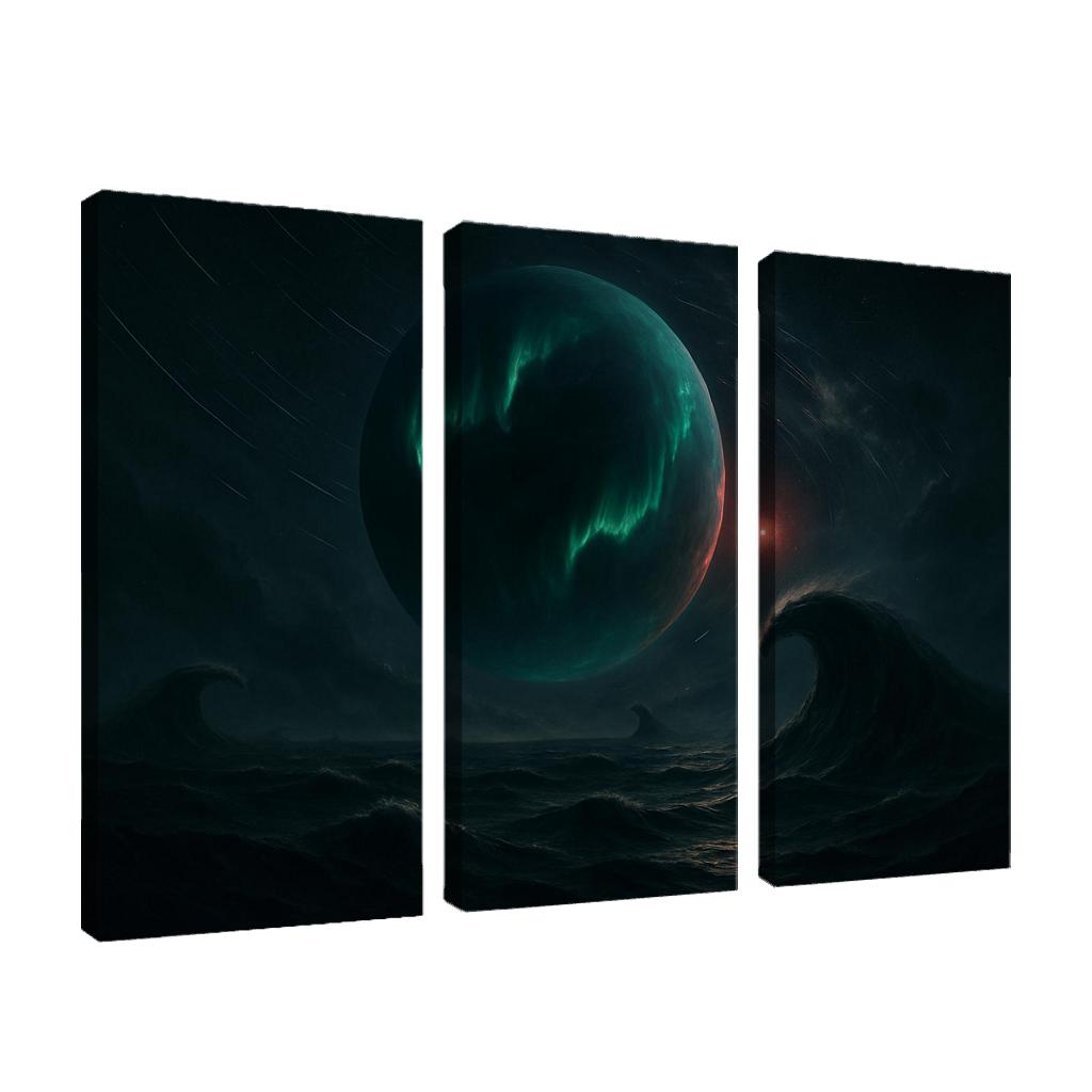 Tidal Skies Of A Rogue Ocean World oil paintings frame