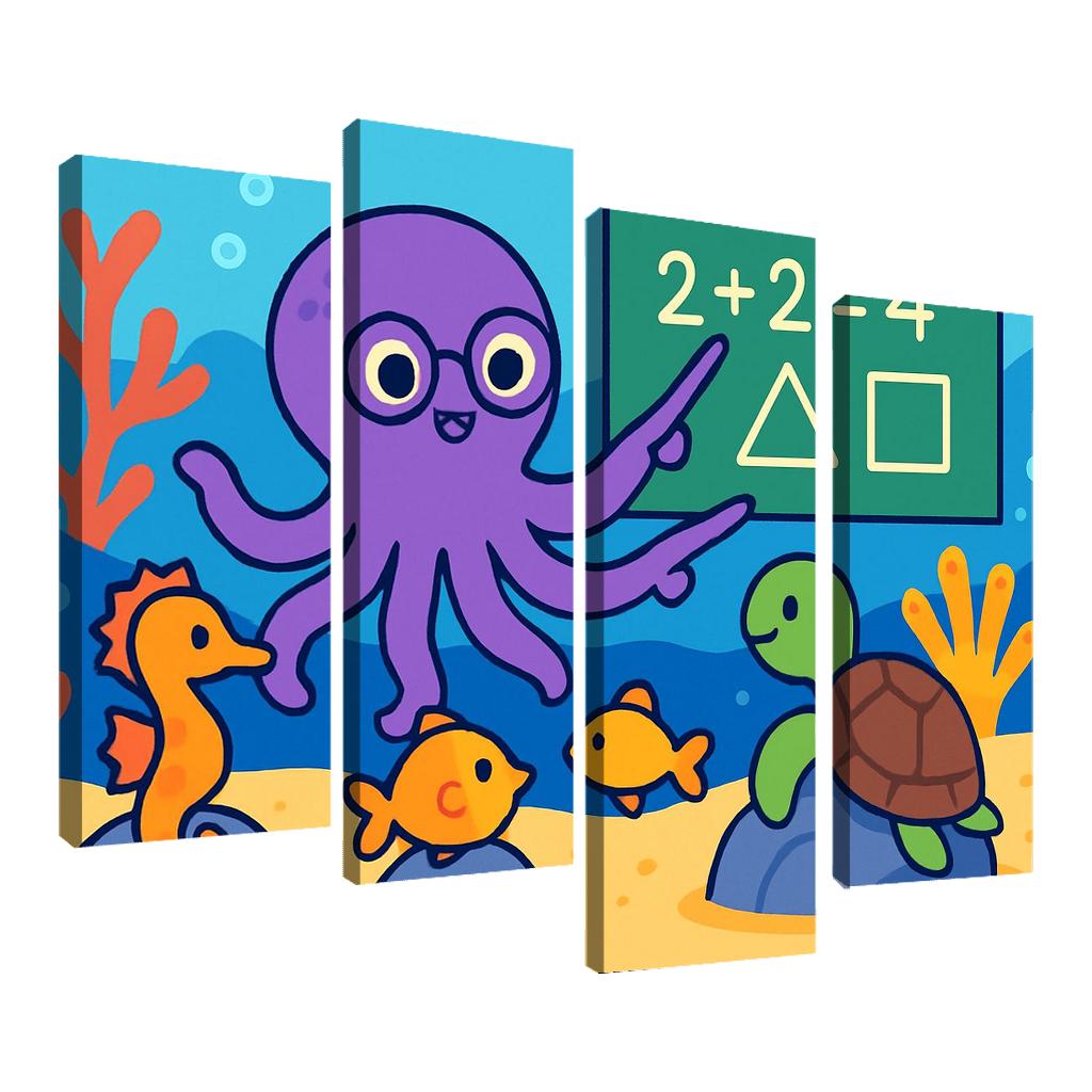 Coral Classroom Of The Octopus Teacher wall decor