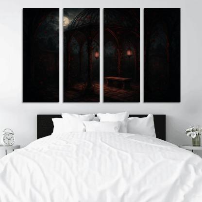 Crimson Thorn Garden Pavilion art trends