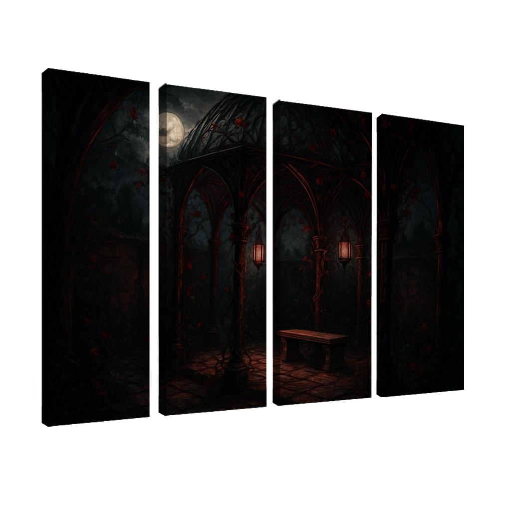 Crimson Thorn Garden Pavilion art trends