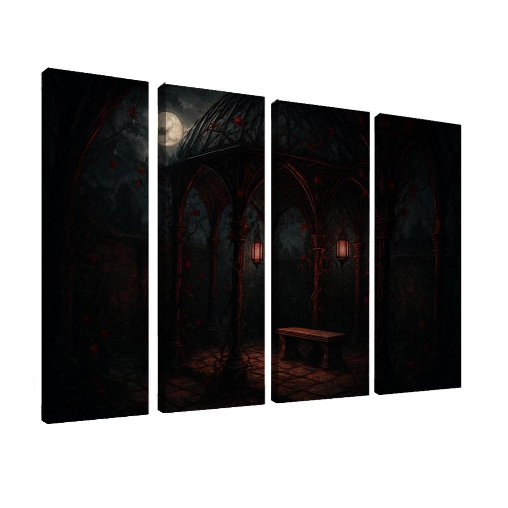 Crimson Thorn Garden Pavilion art trends