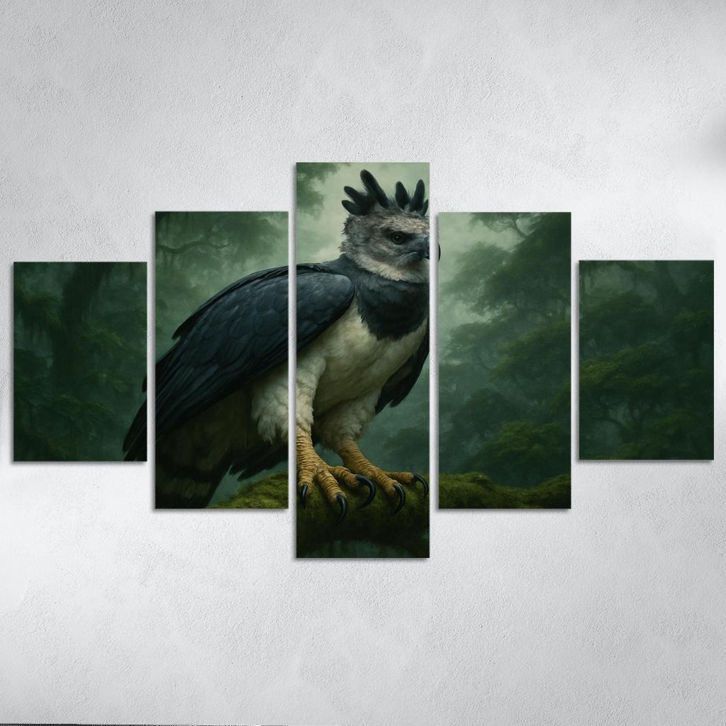 Harpy Eagle Guardian Of The Rainforest wall decor