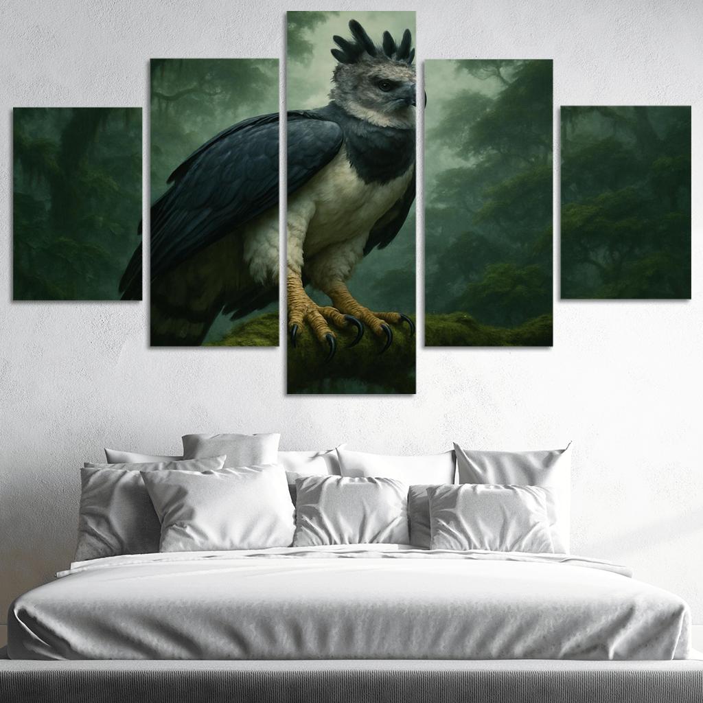 Harpy Eagle Guardian Of The Rainforest wall decor