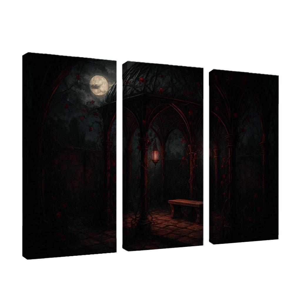 Crimson Thorn Garden Pavilion art trends